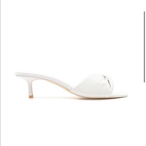 COPY - Studio Amelia's padded sandal, a twisted top strap made from buttery lea…
